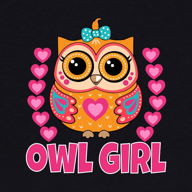 Cute Owl Girl by Work Memes